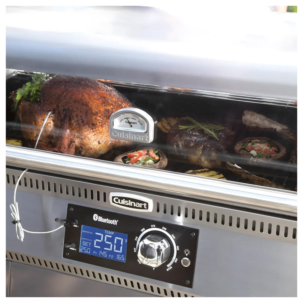 Woodcreek 4-in-1 Bluetooth Pellet Grill - Cuisinart
