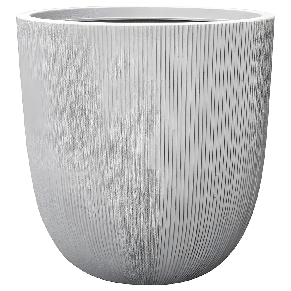 Nature Ridged Planter Beige