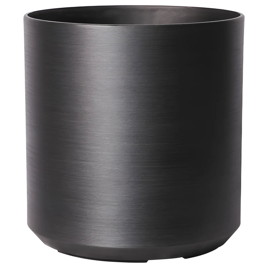 Cylinder Planter Obsidian Grey