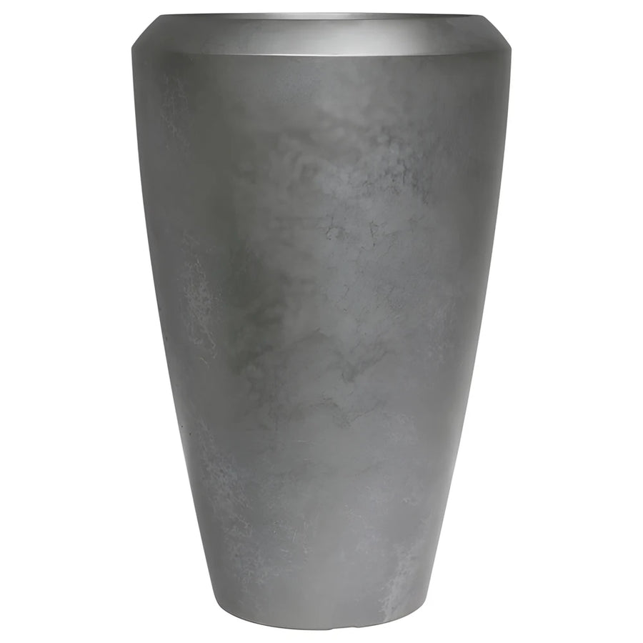 Linford Tall Round Planter Pewter