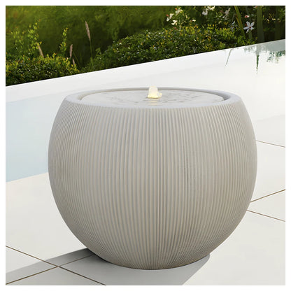 Stone Lite Water Fountain Grey