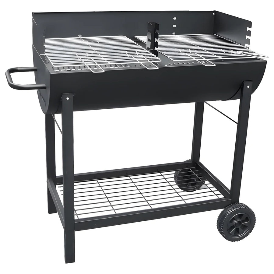 Half Drum Charcoal BBQ Grill