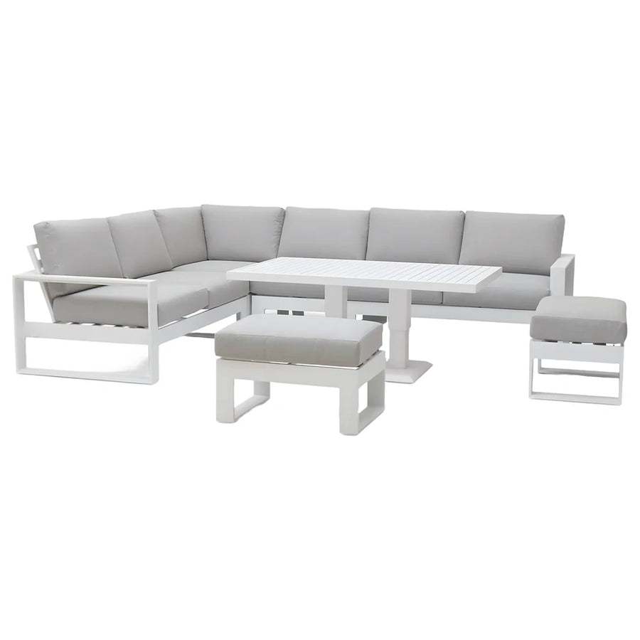 Amalfi Large Corner Dining Set - Maze