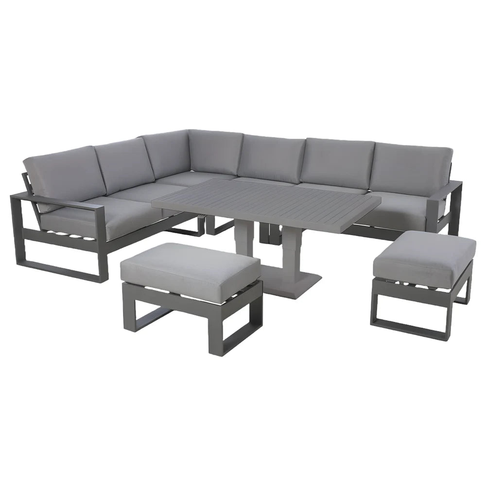 Amalfi Large Corner Dining Set - Maze