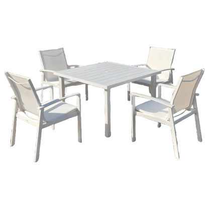 Cooper Springs 5-Piece Aluminium Dining Set