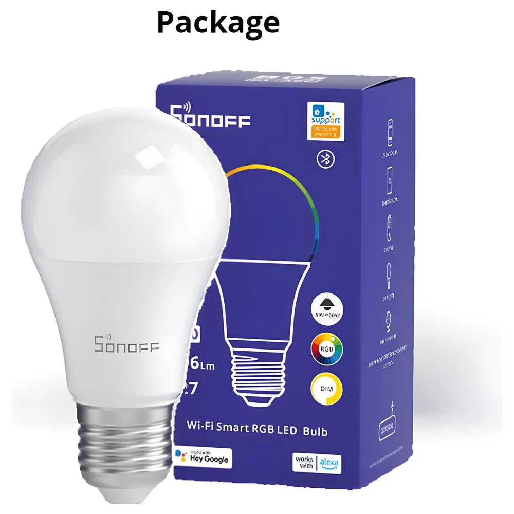 Smart RGB LED Bulb E27 - SONOFF