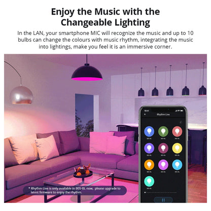 Smart RGB LED Bulb E27 - SONOFF