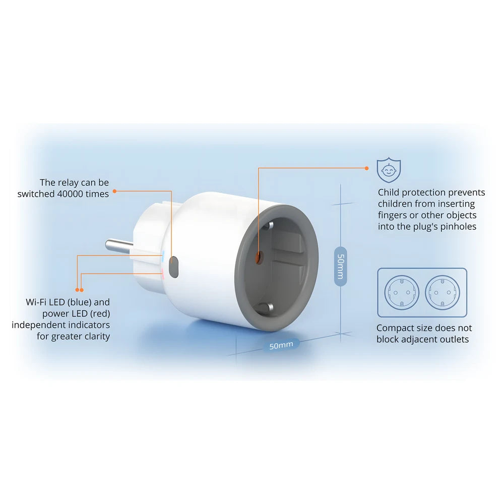 Smart Plug with Energy Monitoring - SONOFF