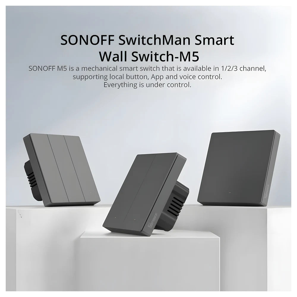 SwitchMan Smart Wall Switch M5 - SONOFF