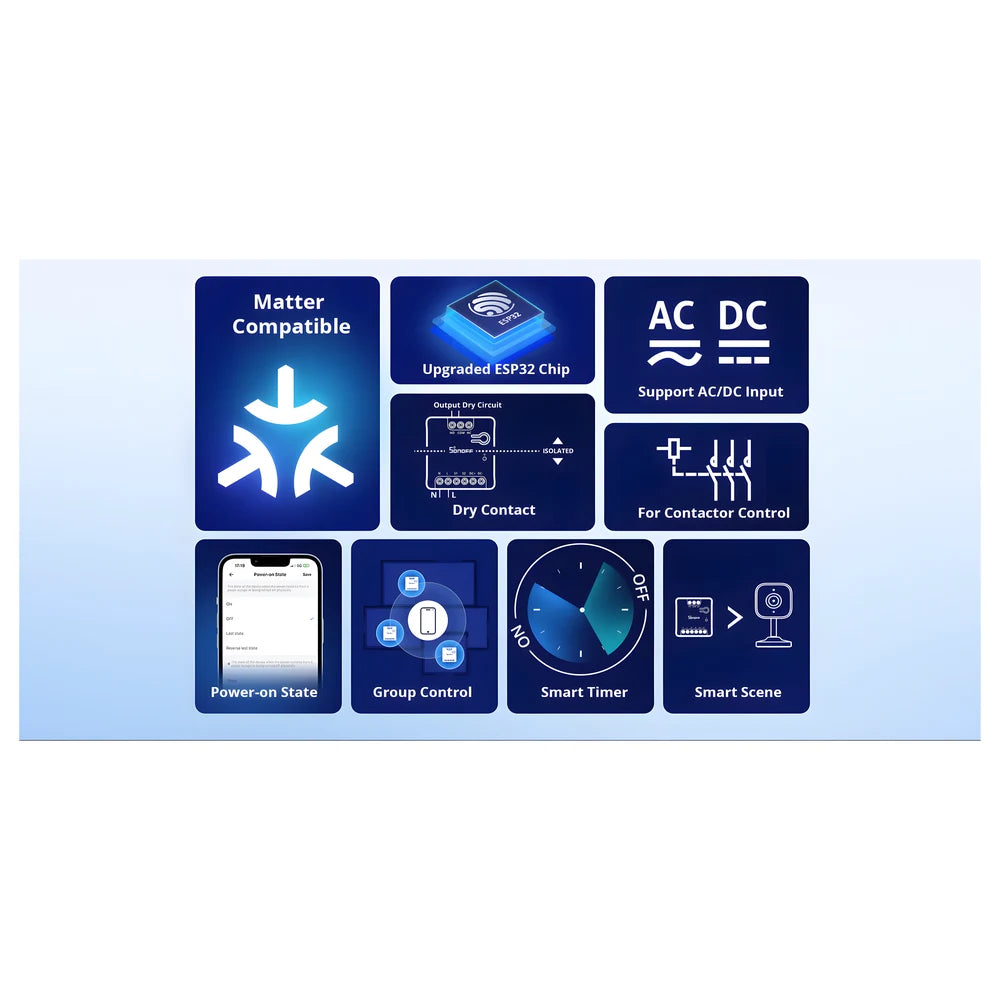 MINI-D Dry Contact Smart Switch - SONOFF