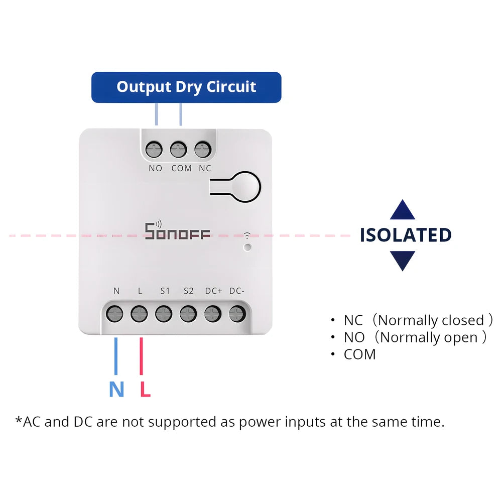 MINI-D Dry Contact Smart Switch - SONOFF