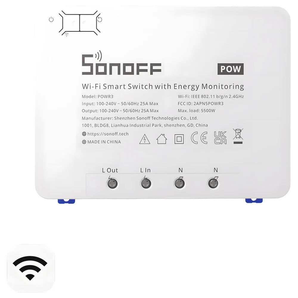 High Power Smart Switch 25A - SONOFF
