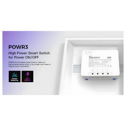 High Power Smart Switch 25A - SONOFF