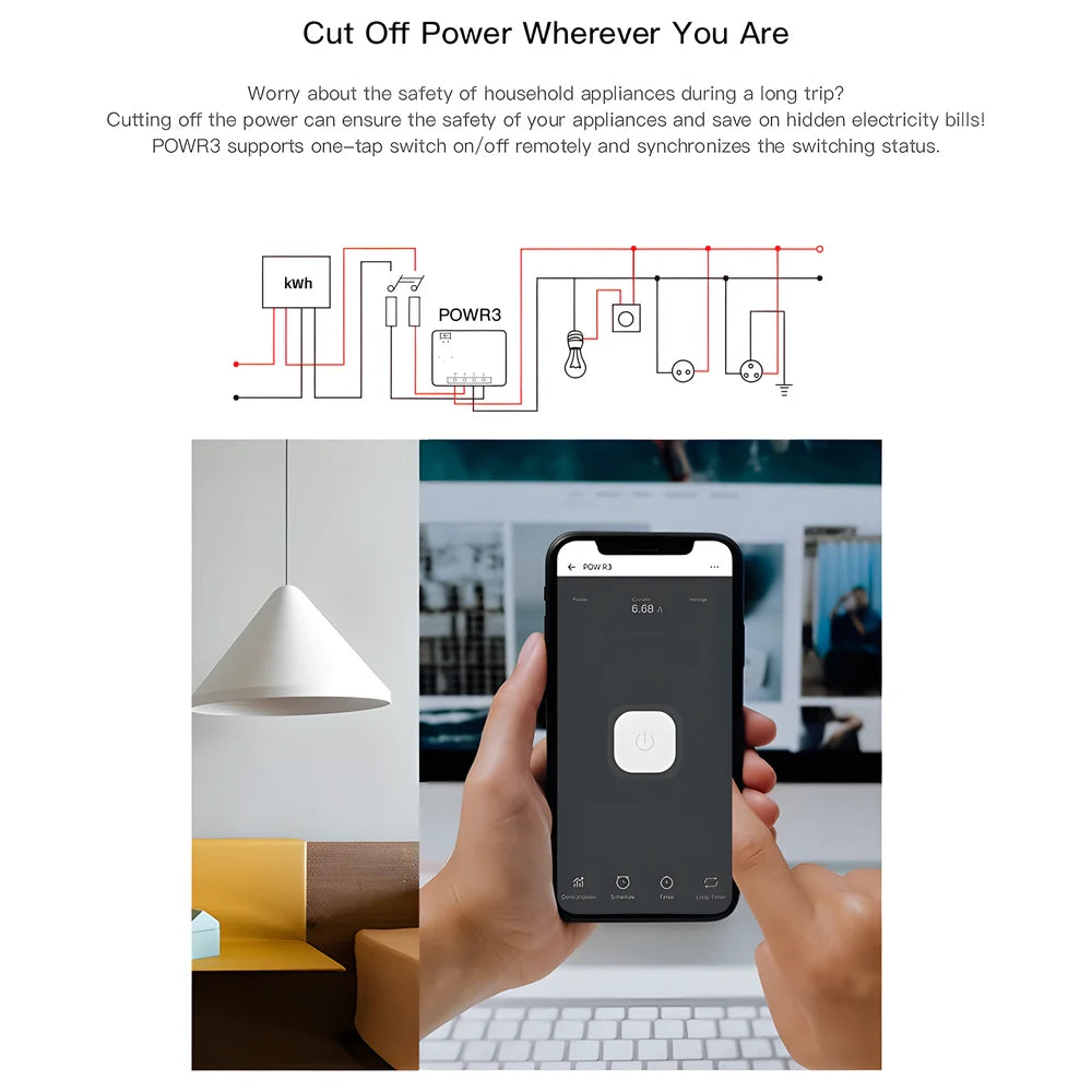 High Power Smart Switch 25A - SONOFF