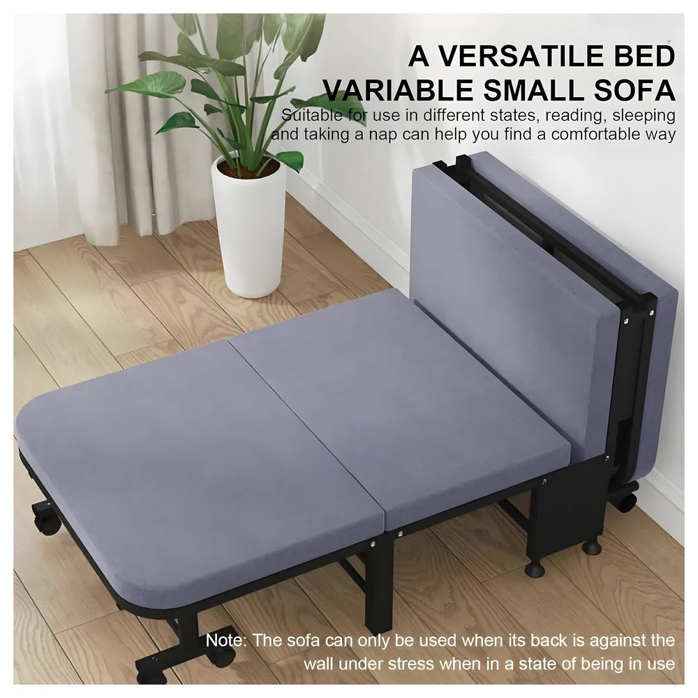Foldable Guest Bed 190x90cm