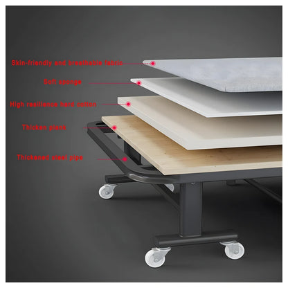 Foldable Guest Bed 190x90cm