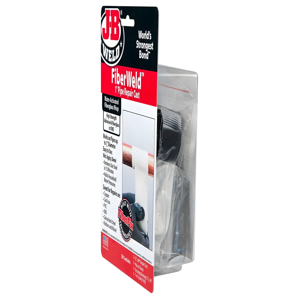 FiberWeld 1" Pipe Repair Cast - J-B Weld
