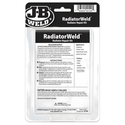 RadiatorWeld Radiator Repair Kit - J-B Weld