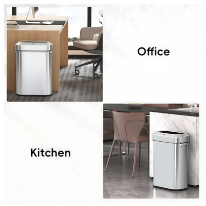 Urban Slim Open Top Trash Bin 60L - EKO