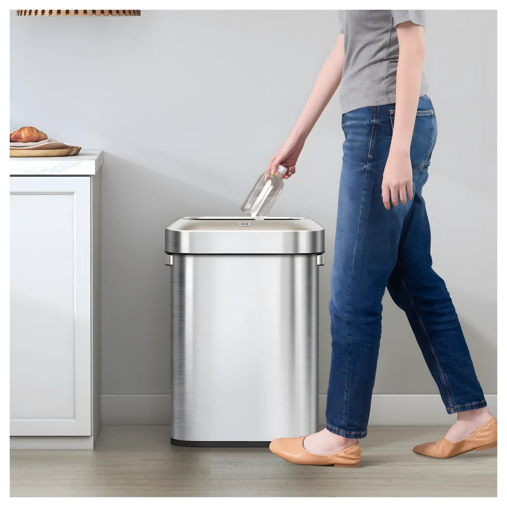 Urban Slim Open Top Trash Bin 60L - EKO