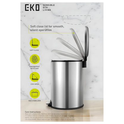 Maggey Step Trash Can 8L - EKO