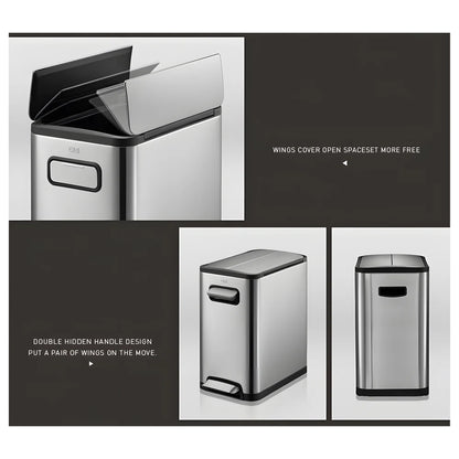 Ecofly Slim Step Trash Can 30L - EKO