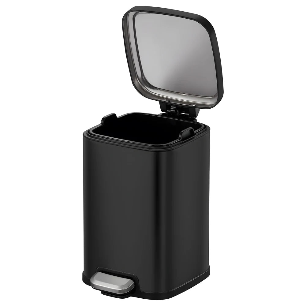 Stella Step Bin 6L Matt Black - EKO