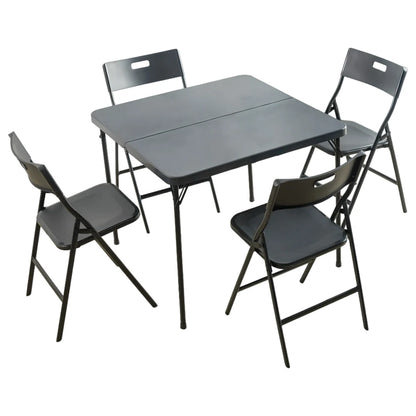 5-Piece Folding Table & Chair Set