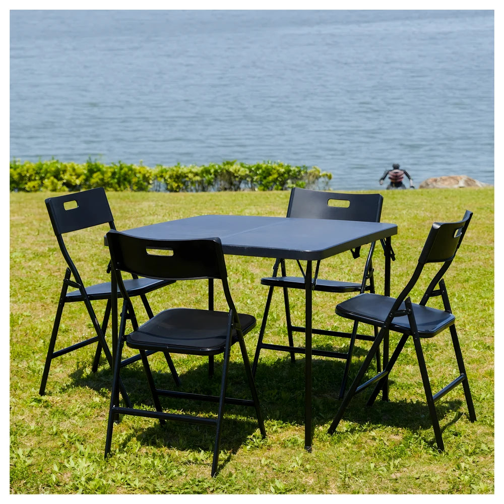5-Piece Folding Table & Chair Set