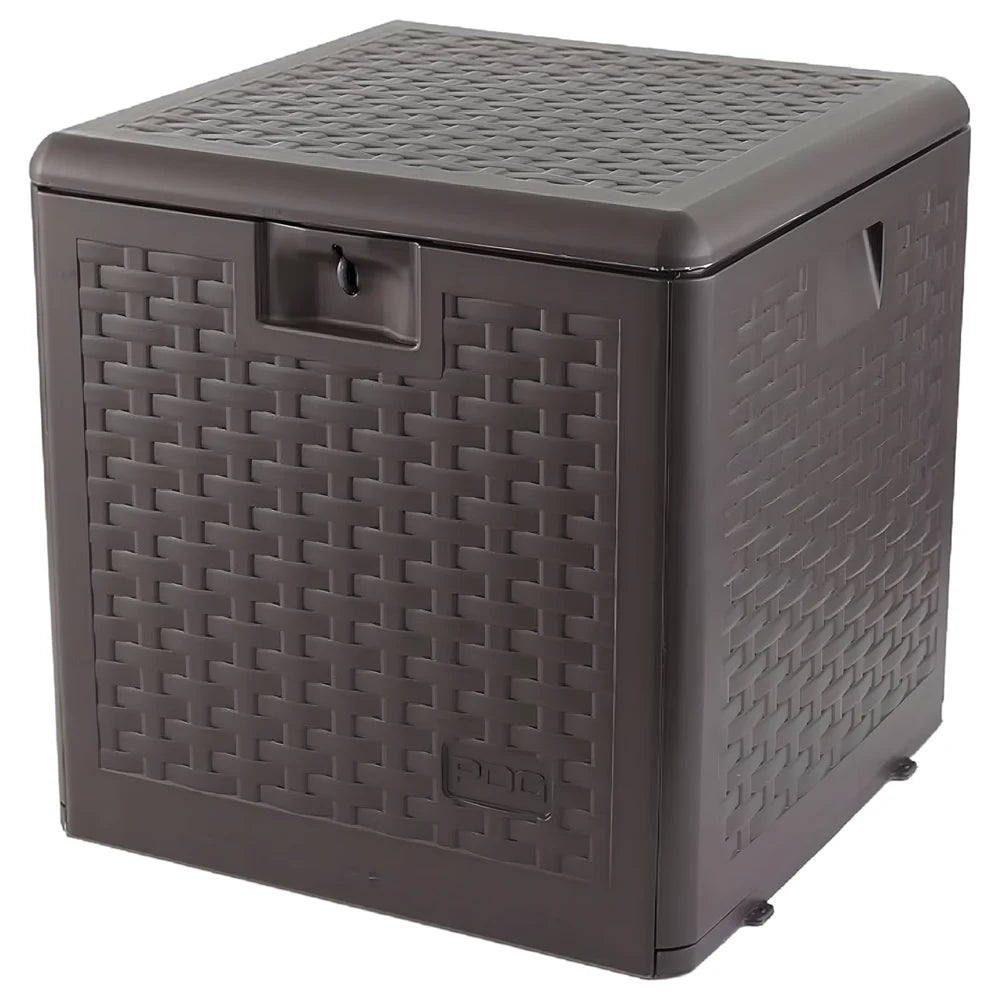 Resin Wicker Deck Box 106L
