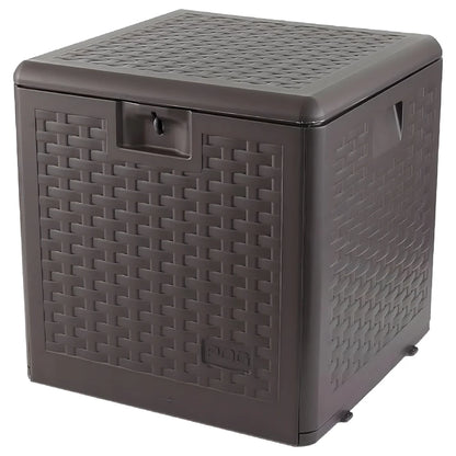 Resin Wicker Deck Box 106L