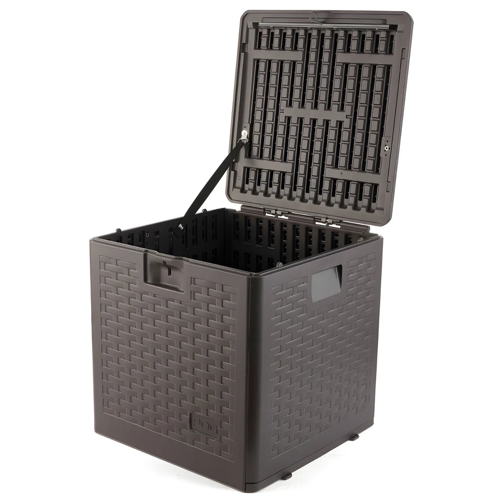 Resin Wicker Deck Box 106L