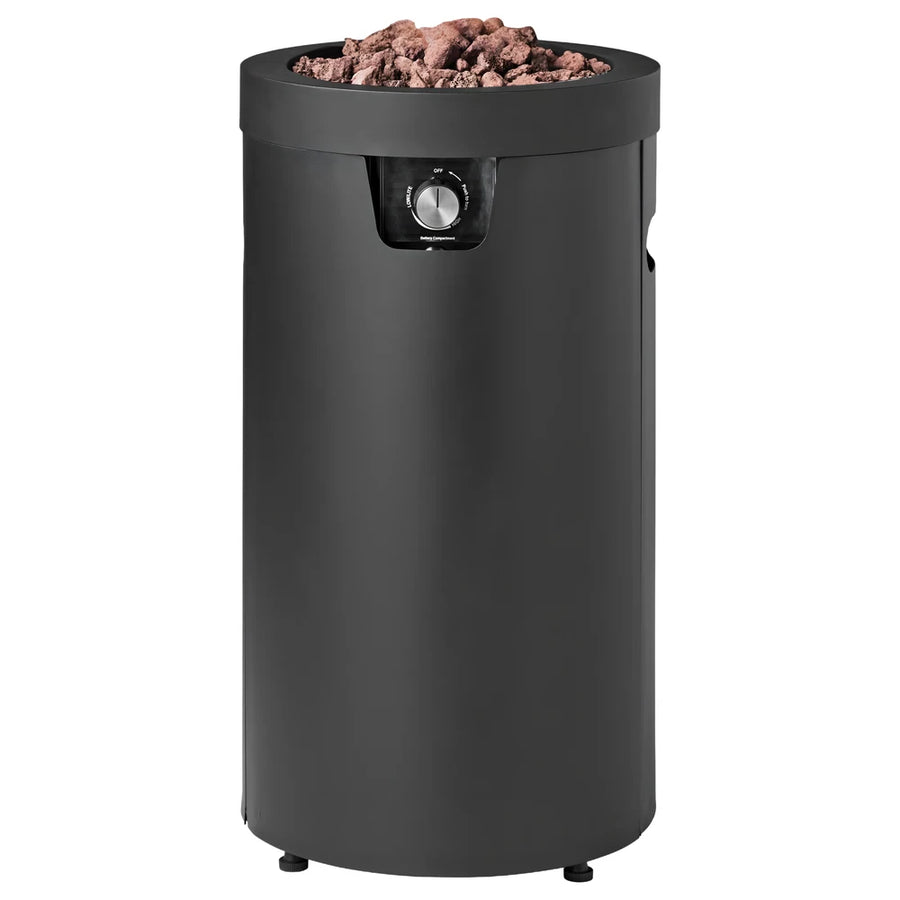 Tall Column Gas Fire Pit 28" - Mainstays