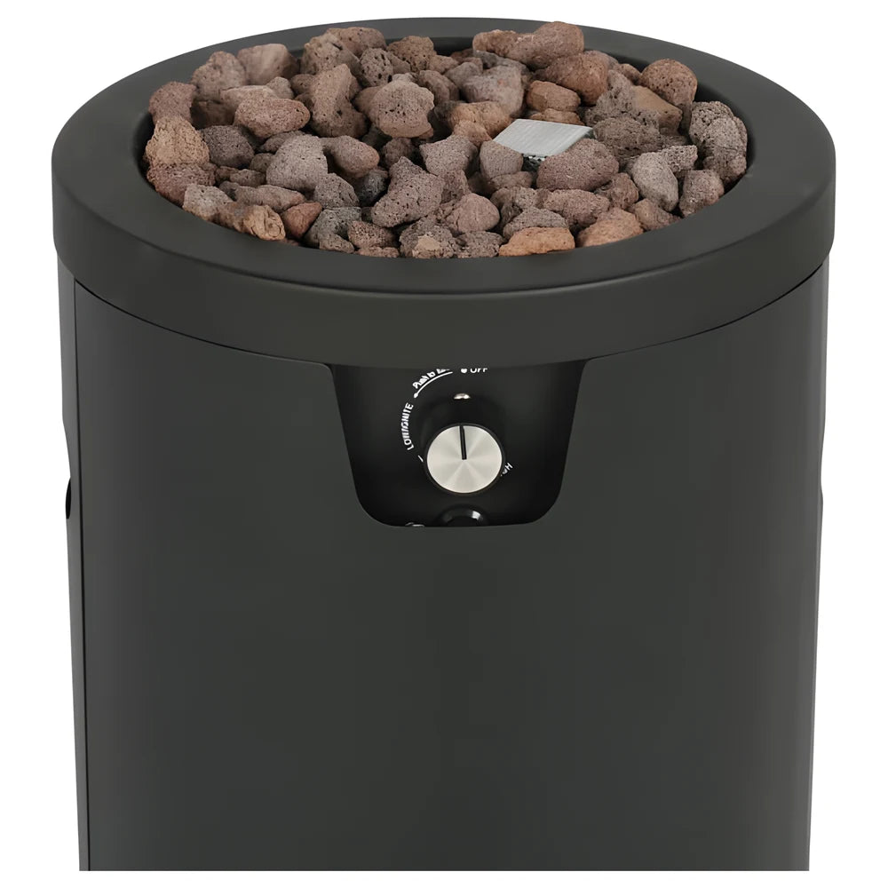 Tall Column Gas Fire Pit 28" - Mainstays