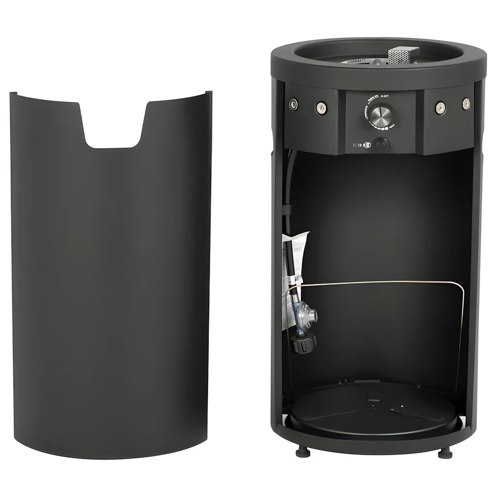 Tall Column Gas Fire Pit 28" - Mainstays