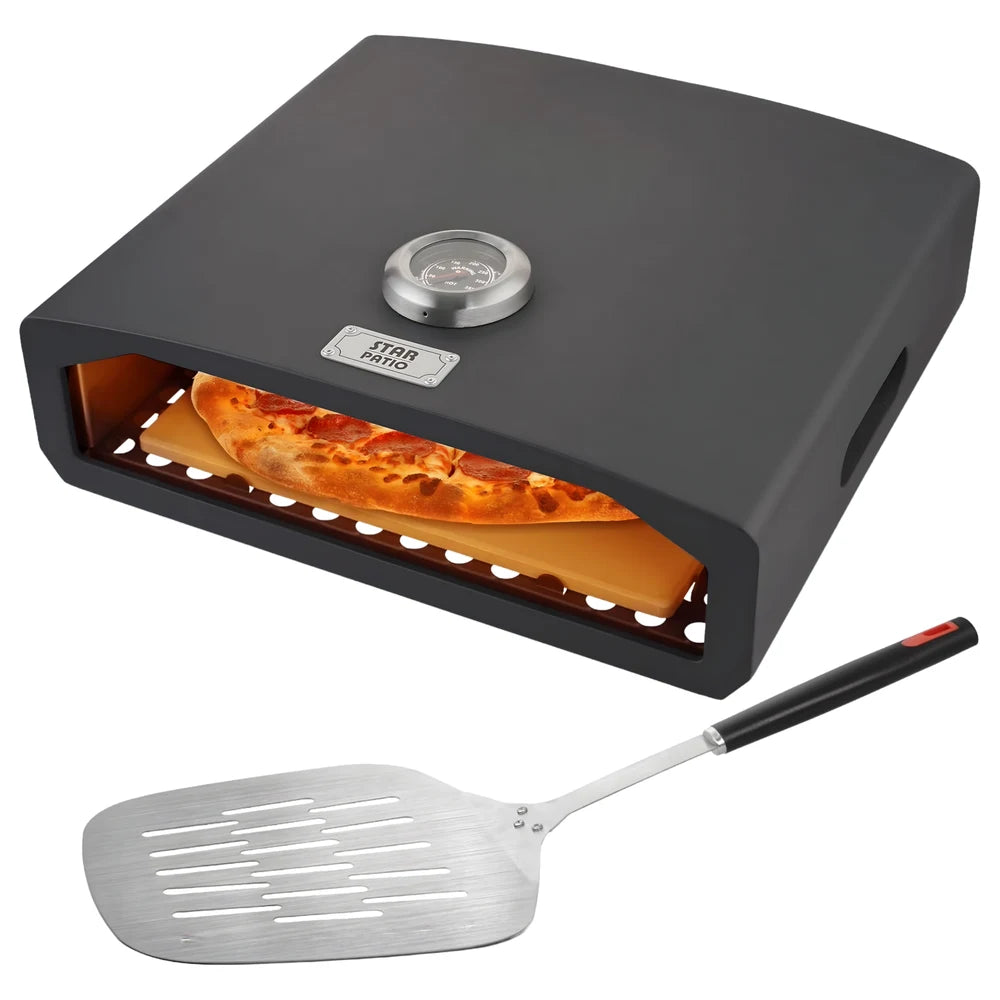 Grill Pizza Oven with Stone & Peel