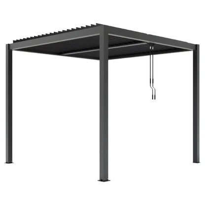 Louvered Aluminum Pergola 3x3m