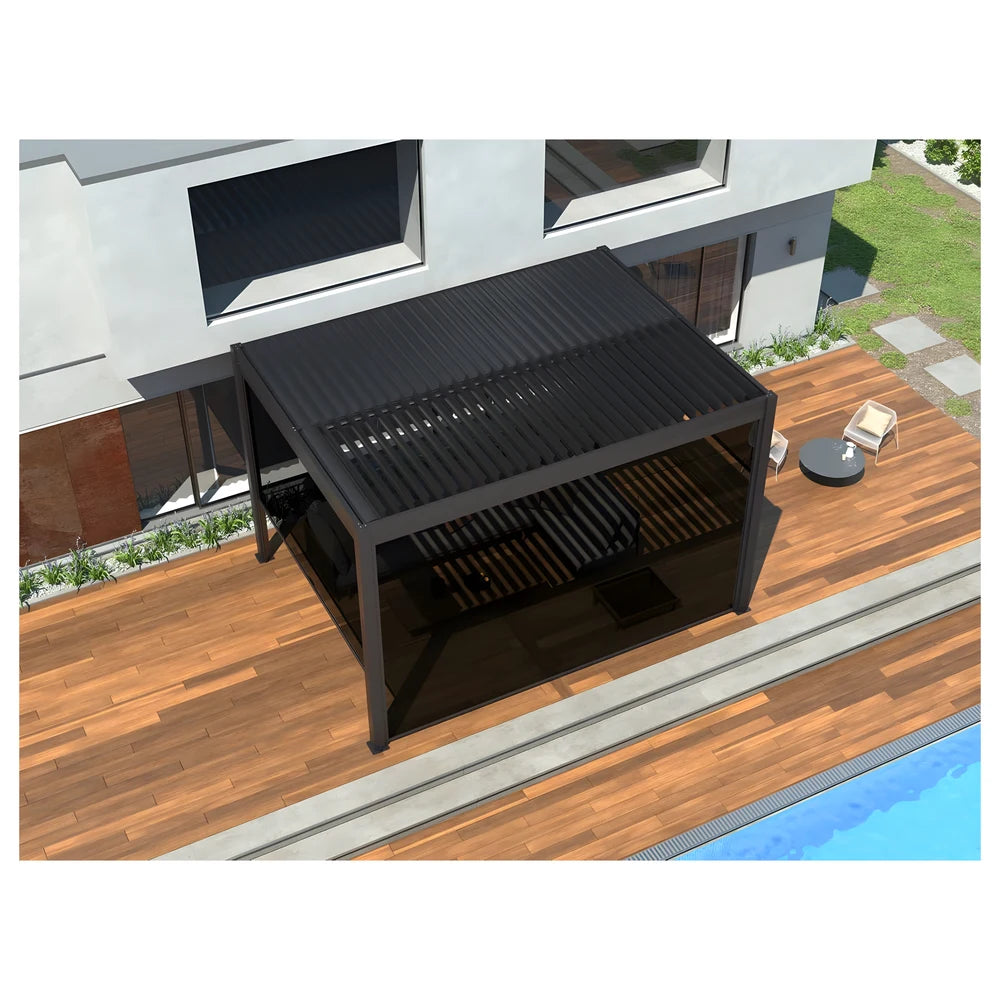Louvered Aluminum Pergola 3x3m