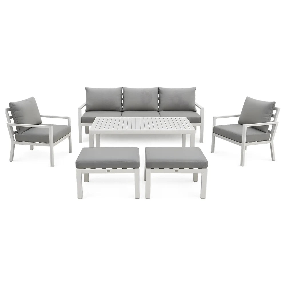 7-Seater Aluminum Outdoor Sofa Set