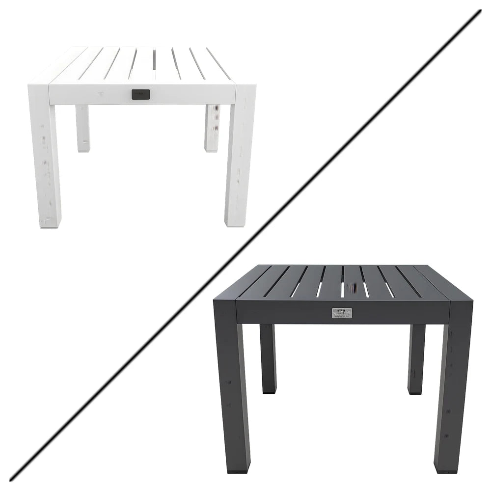 Aluminum Side Coffee Table 49x49cm