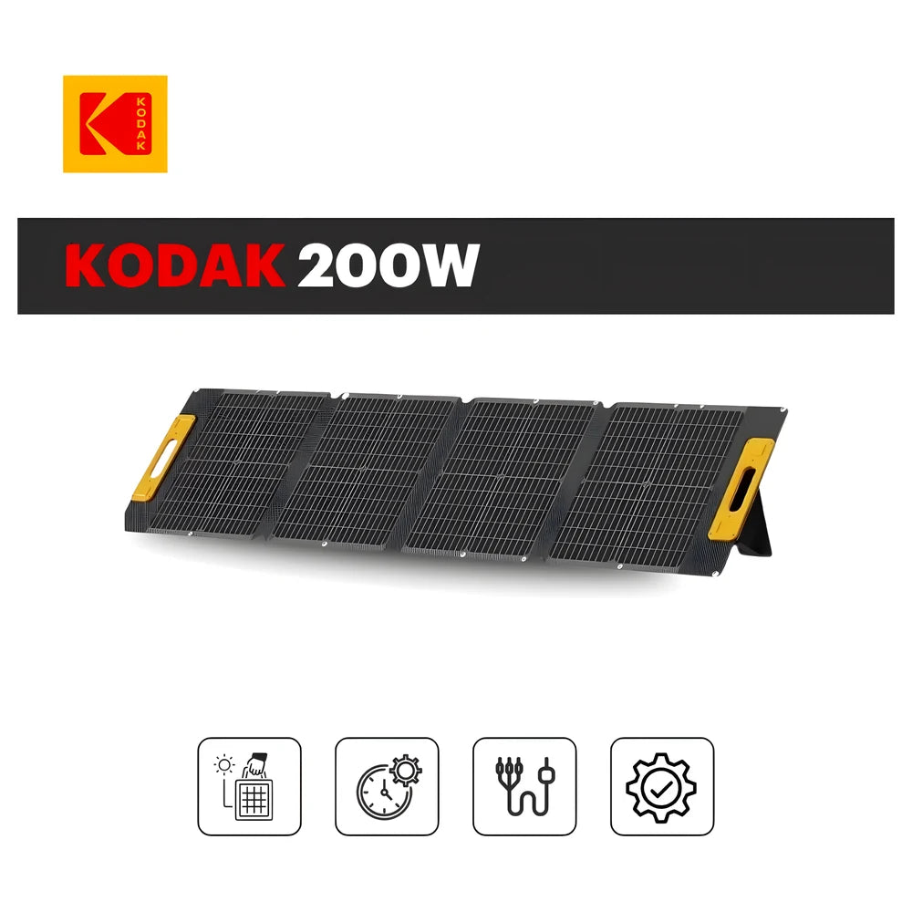 Portable Solar Panel 200W - Kodak