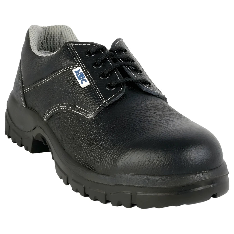 Steel Toe Safety Shoe 4 Eyelets Black - SLIC