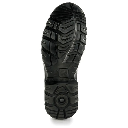 Steel Toe Safety Shoe 4 Eyelets Black - SLIC