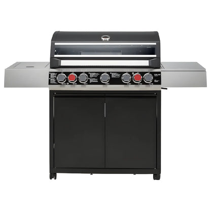 5-Burner Gas BBQ Grill with Side Burner - Fireplus
