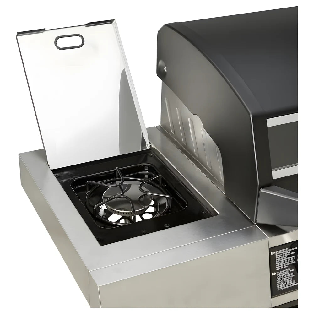5-Burner Gas BBQ Grill with Side Burner - Fireplus