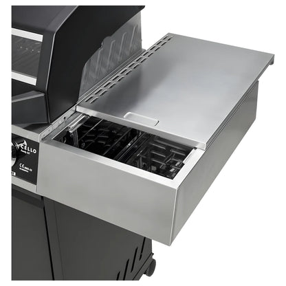 5-Burner Gas BBQ Grill with Side Burner - Fireplus