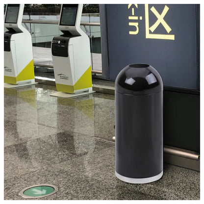 Round Metal Trash Bin 70L