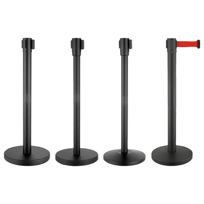 Retractable Queue Barrier Post 2m