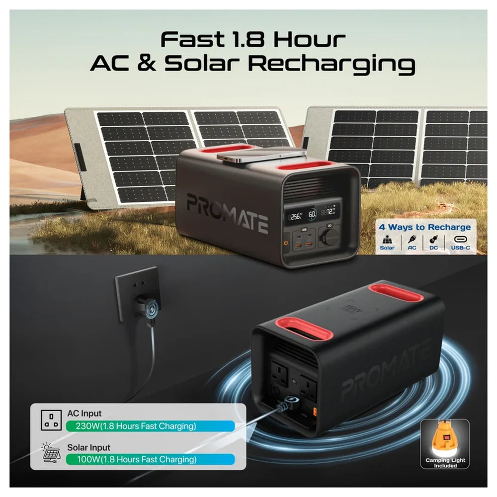 PowerTank-600 Power Station 600W - Promate