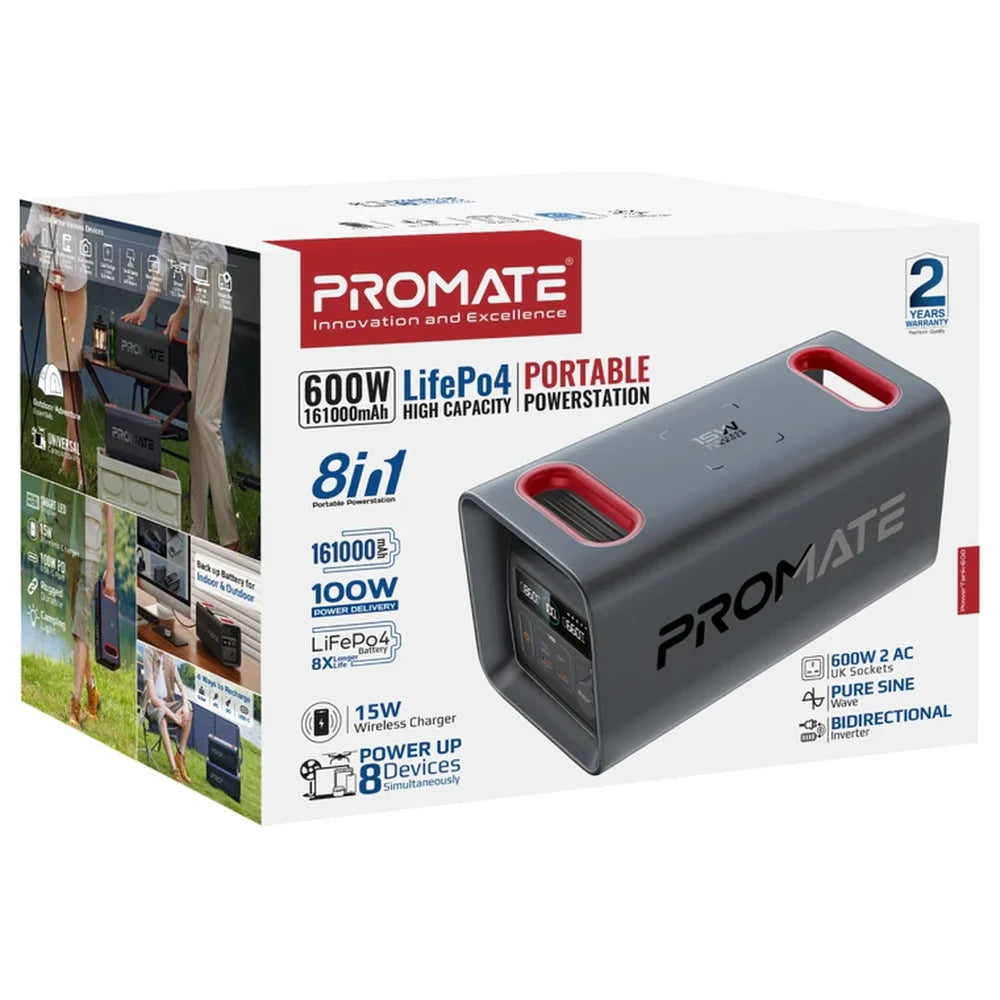 PowerTank-600 Power Station 600W - Promate
